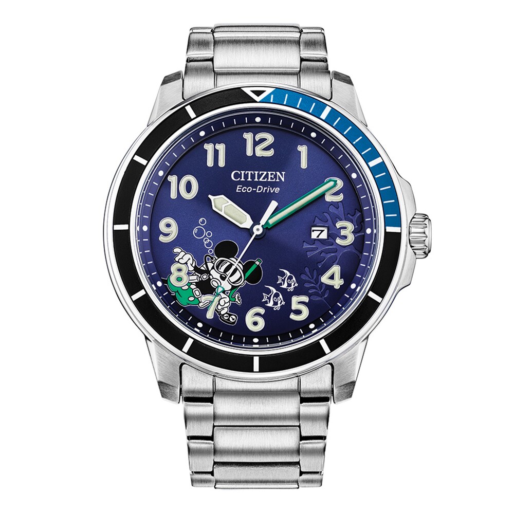 Citizen Mickey Water Sport Men's Watch AW1529-81W WHFrR1aZ