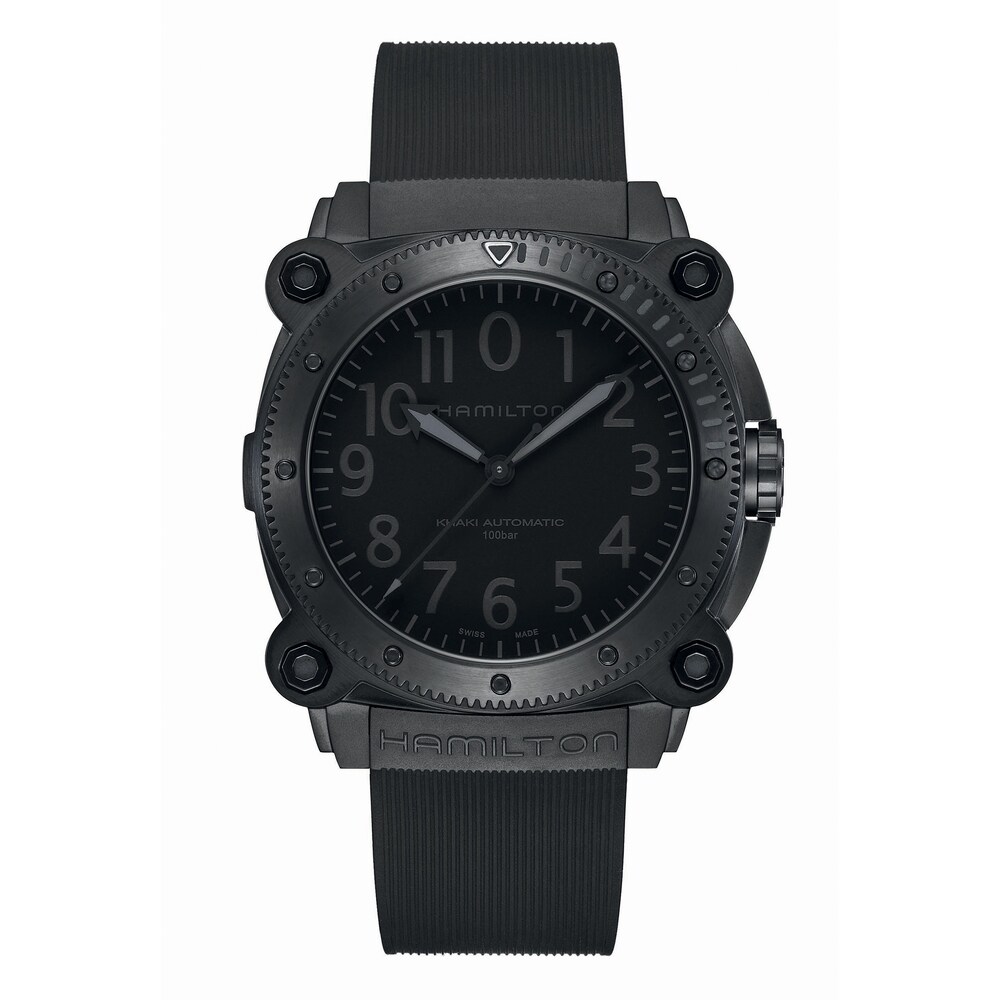 Hamilton Men's Watch Khaki Navy BeLOWZERO H78505330 WXLWfTil