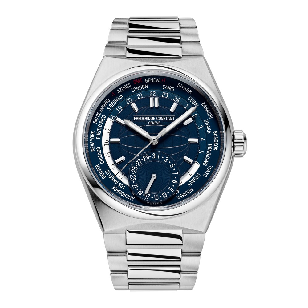 Frederique Constant Highlife Worldtimer Manufacture Men\'s Automatic Watch FC-718N4NH6B WzPJU9b2 [WzPJU9b2]