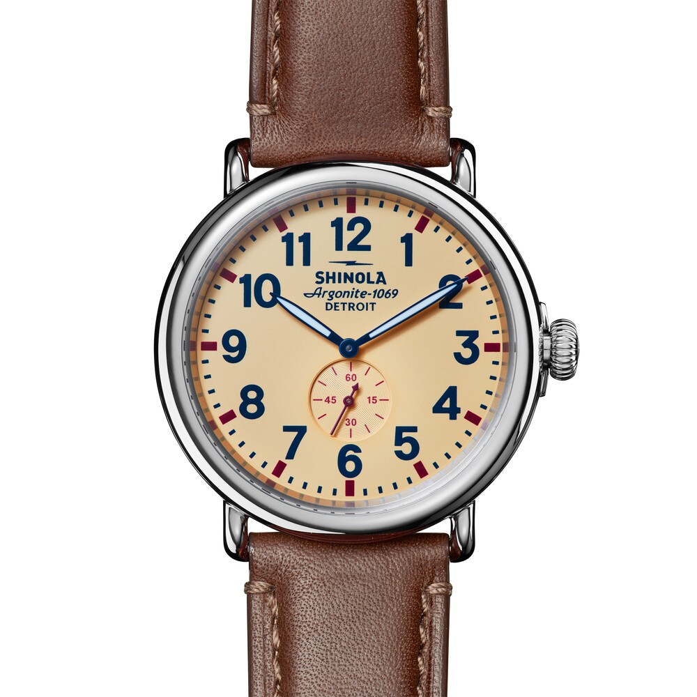 Shinola Runwell 47mm Men's Watch S0120250528 X3Mo8IVy