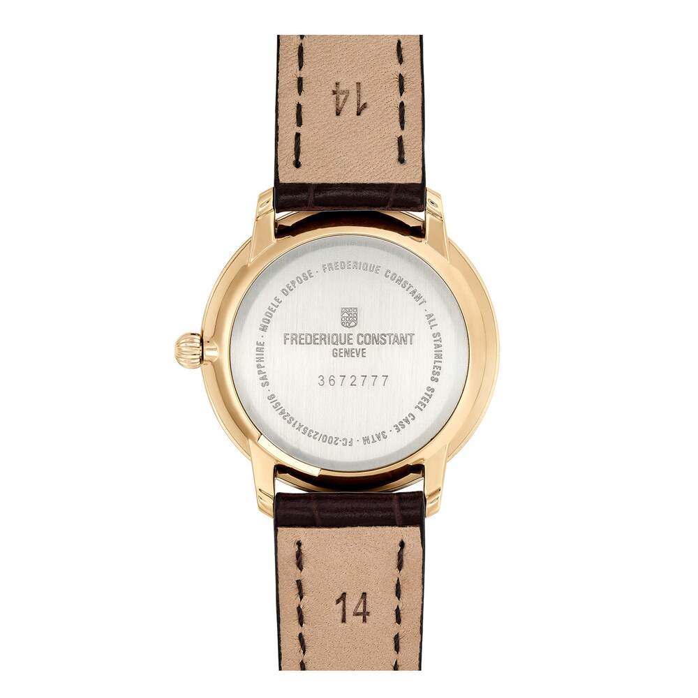 Frederique Constant Slimline Women\'s Quartz Watch FC-235M1S5 XRXeZGWS