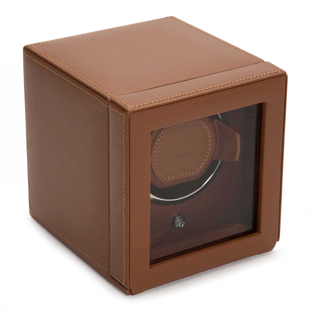 WOLF Cub Single Watch Winder with Cover Z6GevUaw