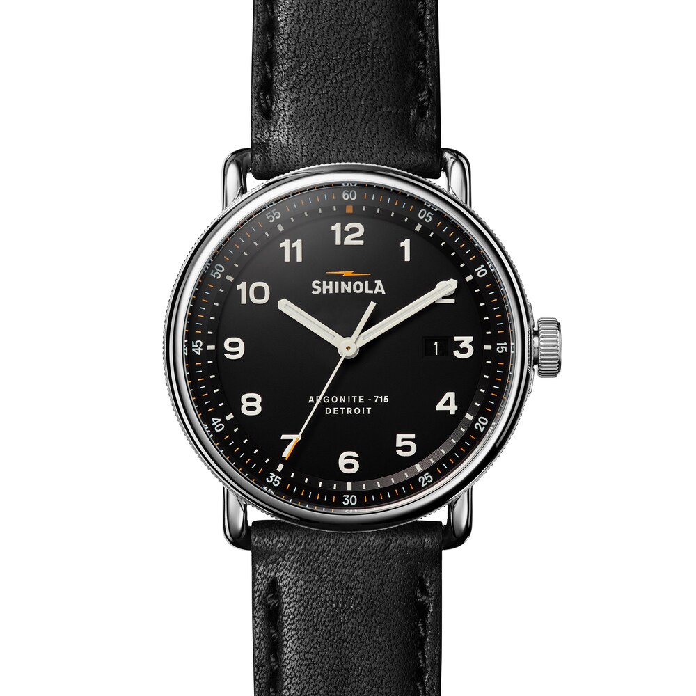 Shinola Canfield 43mm Men's Watch S0120266180 a10bB1Jl