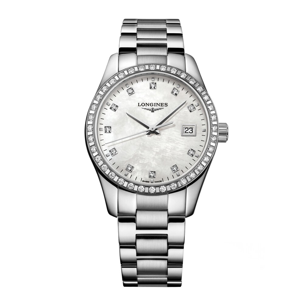 Longines Women's Watch Conquest Classic L23860876 aBA9u5Yr