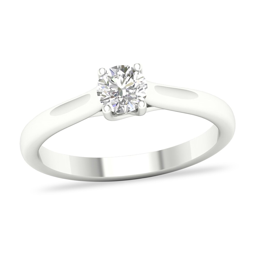 Diamond Solitaire Ring 1/4 ct tw Round-cut Platinum (SI2/I) aaQVG4fl