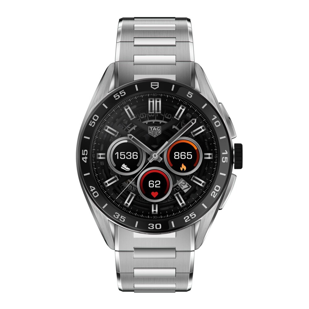 TAG Heuer CONNECTED Calibre 4 Men\'s Watch SBR8A10.BA0616 aq6uYb5F