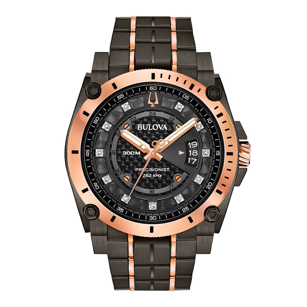 Bulova Precisionist Men's Watch 98D149 bSPOk3w0