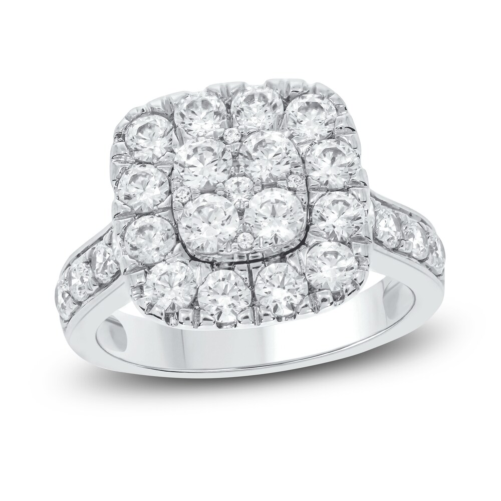 Diamond Engagement Ring 2 ct tw Round 14K White Gold cguvi5ek
