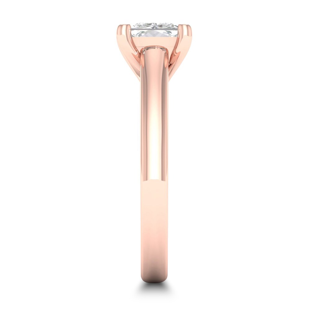Diamond Solitaire Ring 1-1/4 ct tw Princess-cut 14K Rose Gold (I1/I) eiMmxJcx