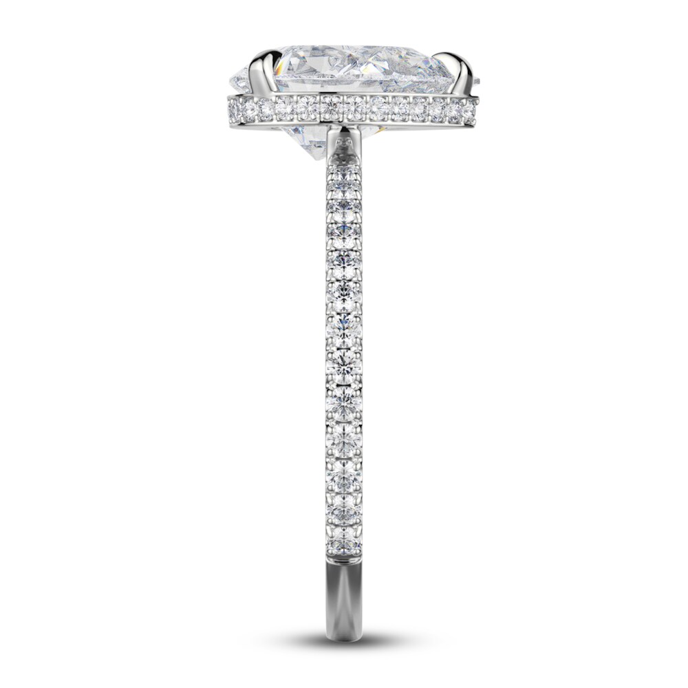 Michael M Diamond Engagement Ring Setting 1/3 ct tw Round 18K White Gold (Center diamond is sold separately) g68paZqF
