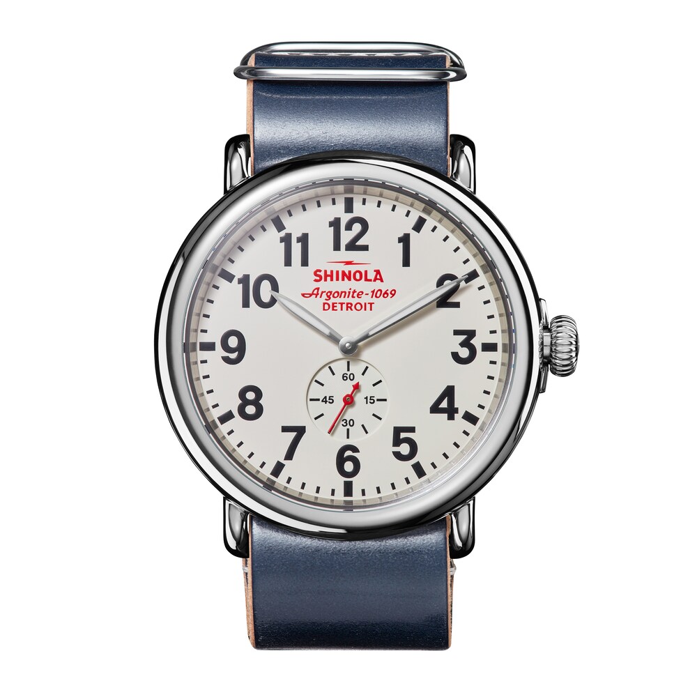 Shinola Runwell 47mm Men's Watch S0120242433 hIO9MTwF