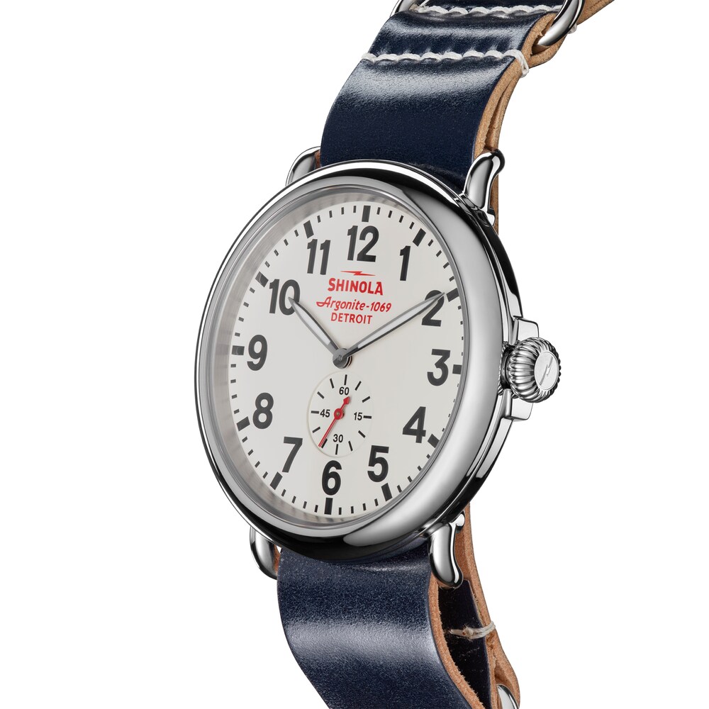 Shinola Runwell 47mm Men\'s Watch S0120242433 hIO9MTwF