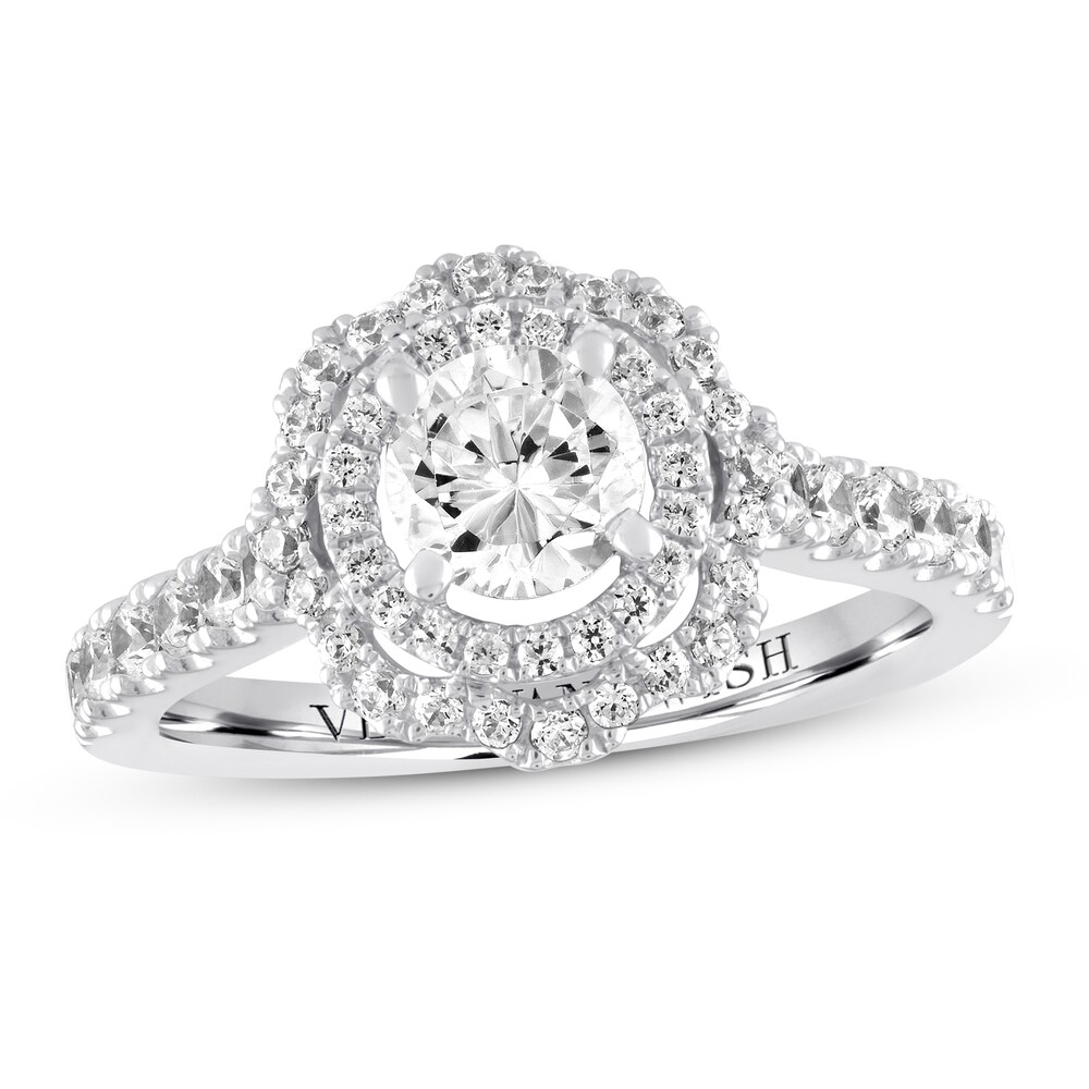 Vera Wang WISH Diamond Ring 1-1/4 carats tw 14K White Gold hJLdGb4y