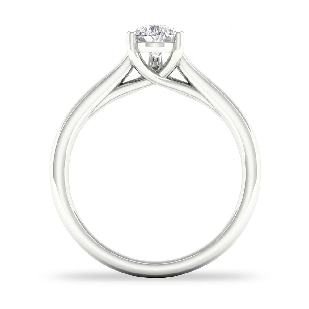 Diamond Solitaire Ring 3/4 ct tw Pear-shaped Platinum (SI2/I) hKGzXDks