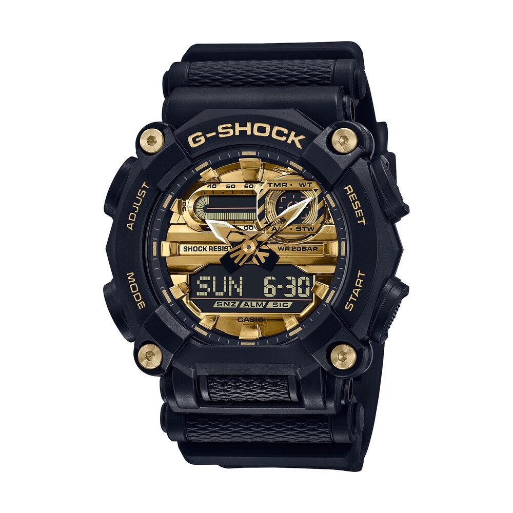 Casio G-SHOCK Classic Analog-Digital Men's Watch GA900AG-1A hn0JG4Kd