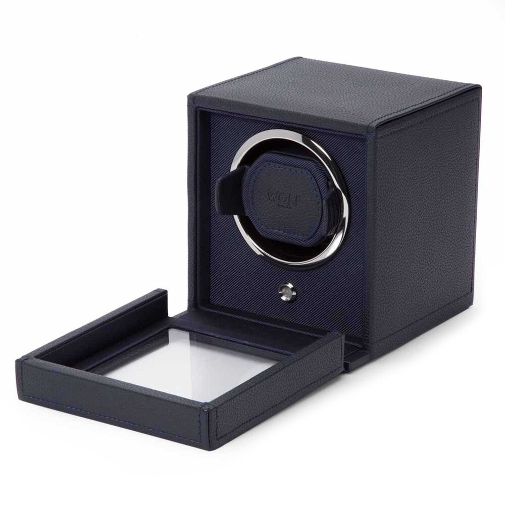 WOLF Cub Single Watch Winder with Cover ifl16MXJ
