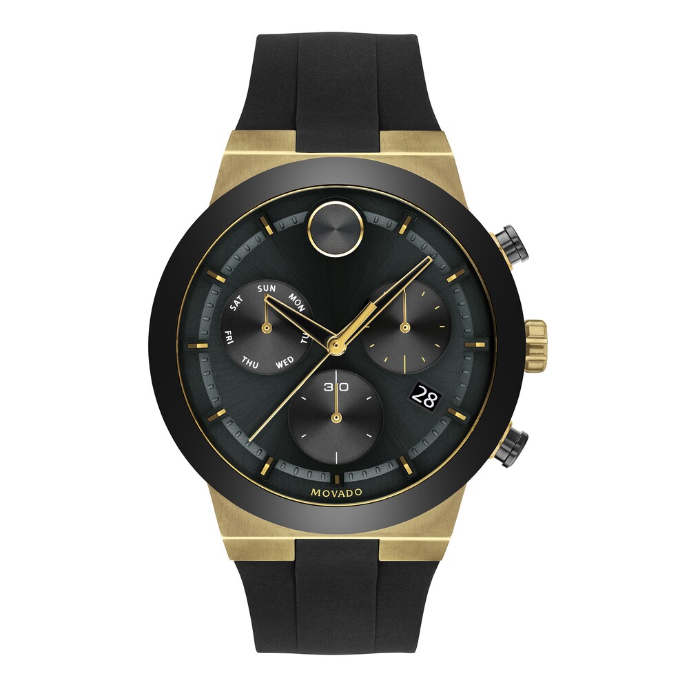 Movado BOLD Fusion Men's Chronograph Watch 3600712 jhmOp04k