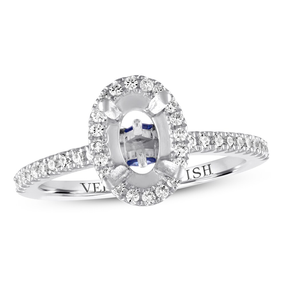 Vera Wang WISH Ring Setting 1/4 ct tw Diamonds 14K White Gold jkzlOxNu