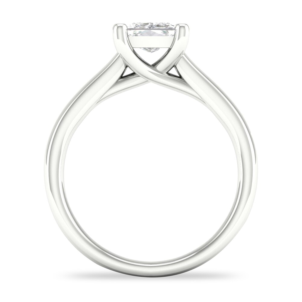 Diamond Solitaire Ring 1-1/2 ct tw Princess-cut 14K White Gold (SI2/I) jt3x0gF2