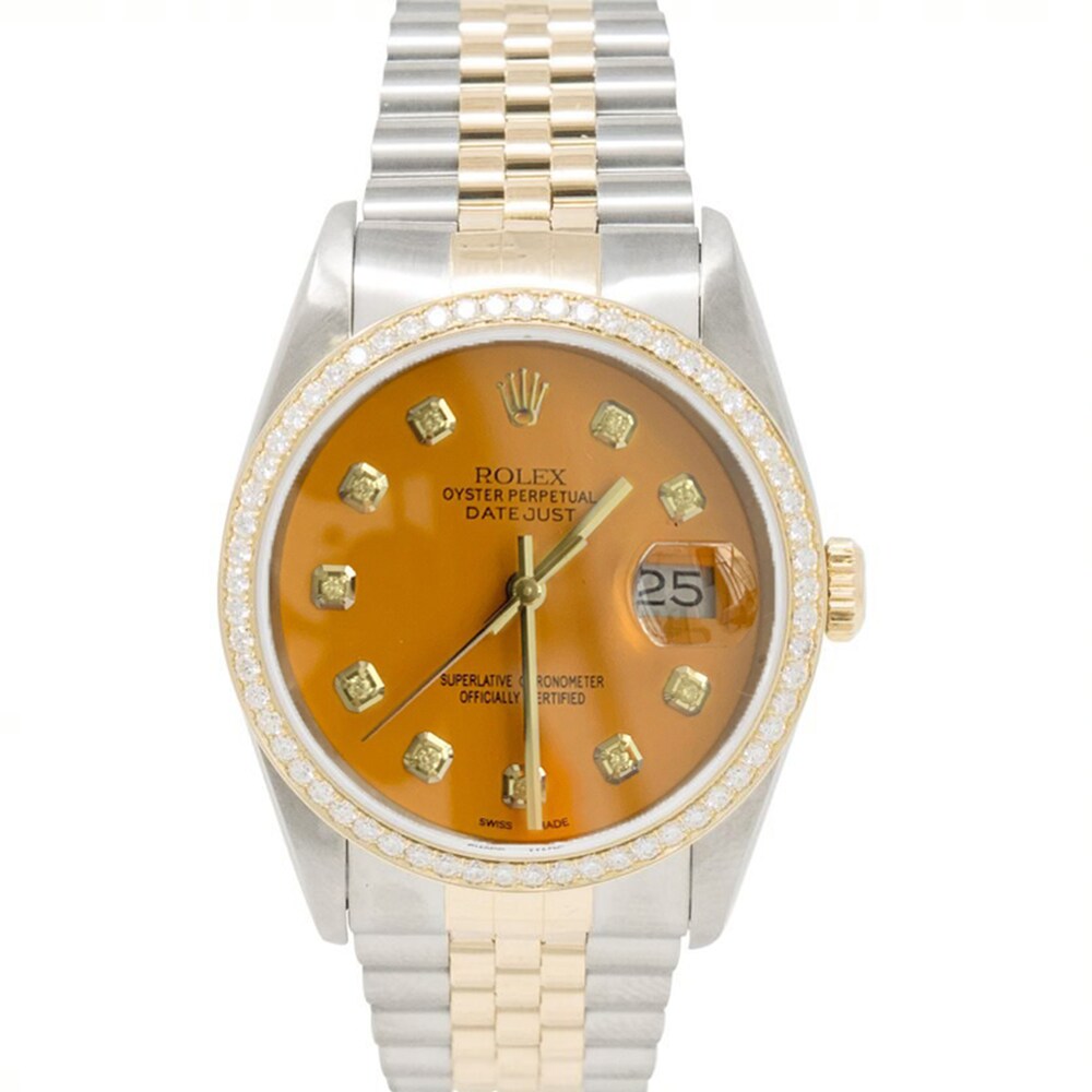 Previously Owned Rolex Datejust Men's Watch kKK5FRNu
