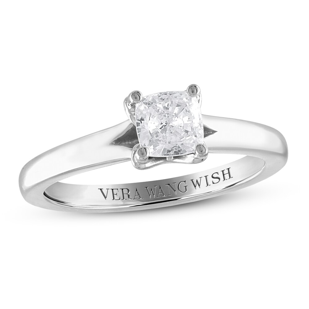 Vera Wang WISH Diamond Engagement Ring 1 ct tw Princess Platinum (VS2/I) kvX8zwVq