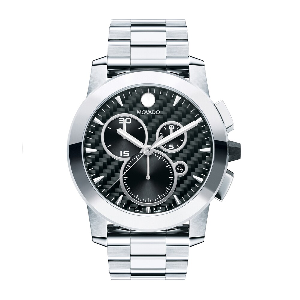 Movado Vizio Chronograph Men's Watch 0607544 lnoRn5AD