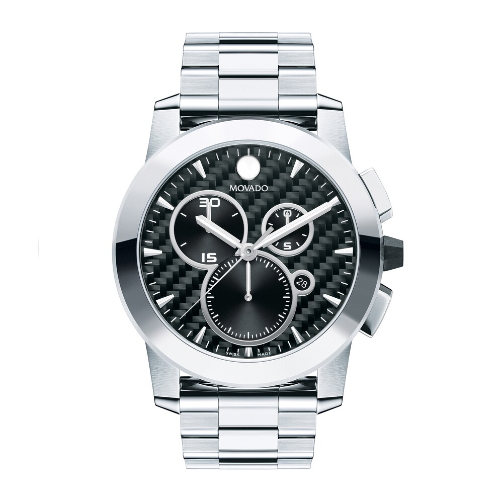 Movado Vizio Chronograph Men\'s Watch 0607544 lnoRn5AD