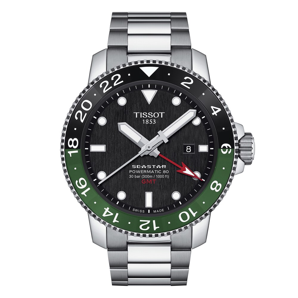 Tissot Seastar Powermatic 80 GMT Men's Watch nAsOEDVe