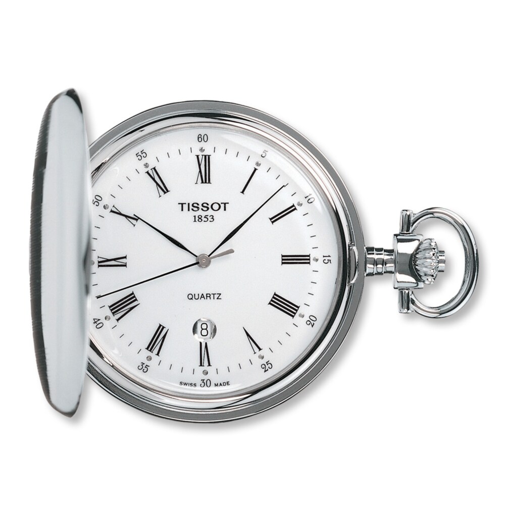 Tissot Men's Pocket Watch With Chain nZs9ridm