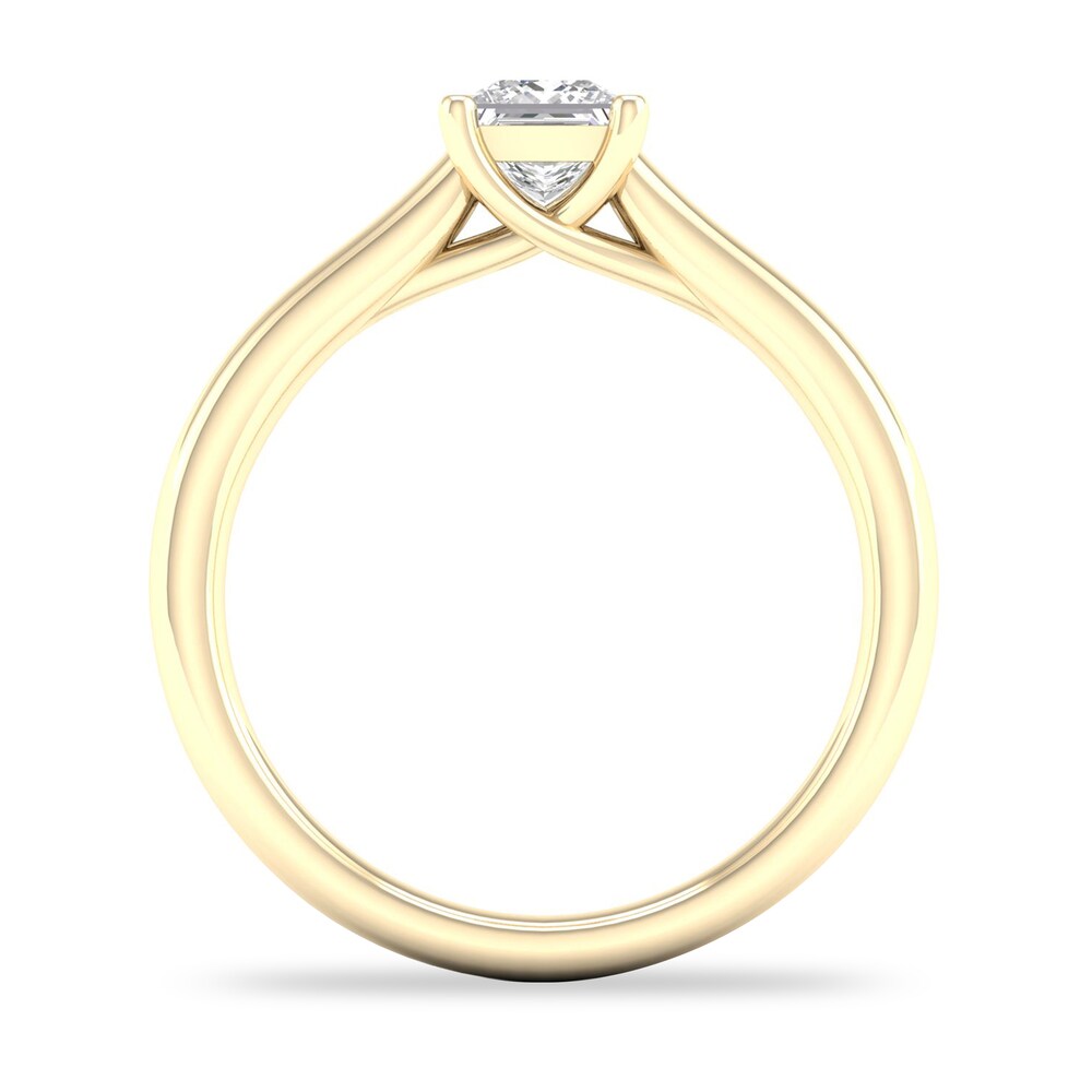 Diamond Solitaire Ring 3/4 ct tw Princess-cut 14K Yellow Gold (SI2/I) npvon7lT