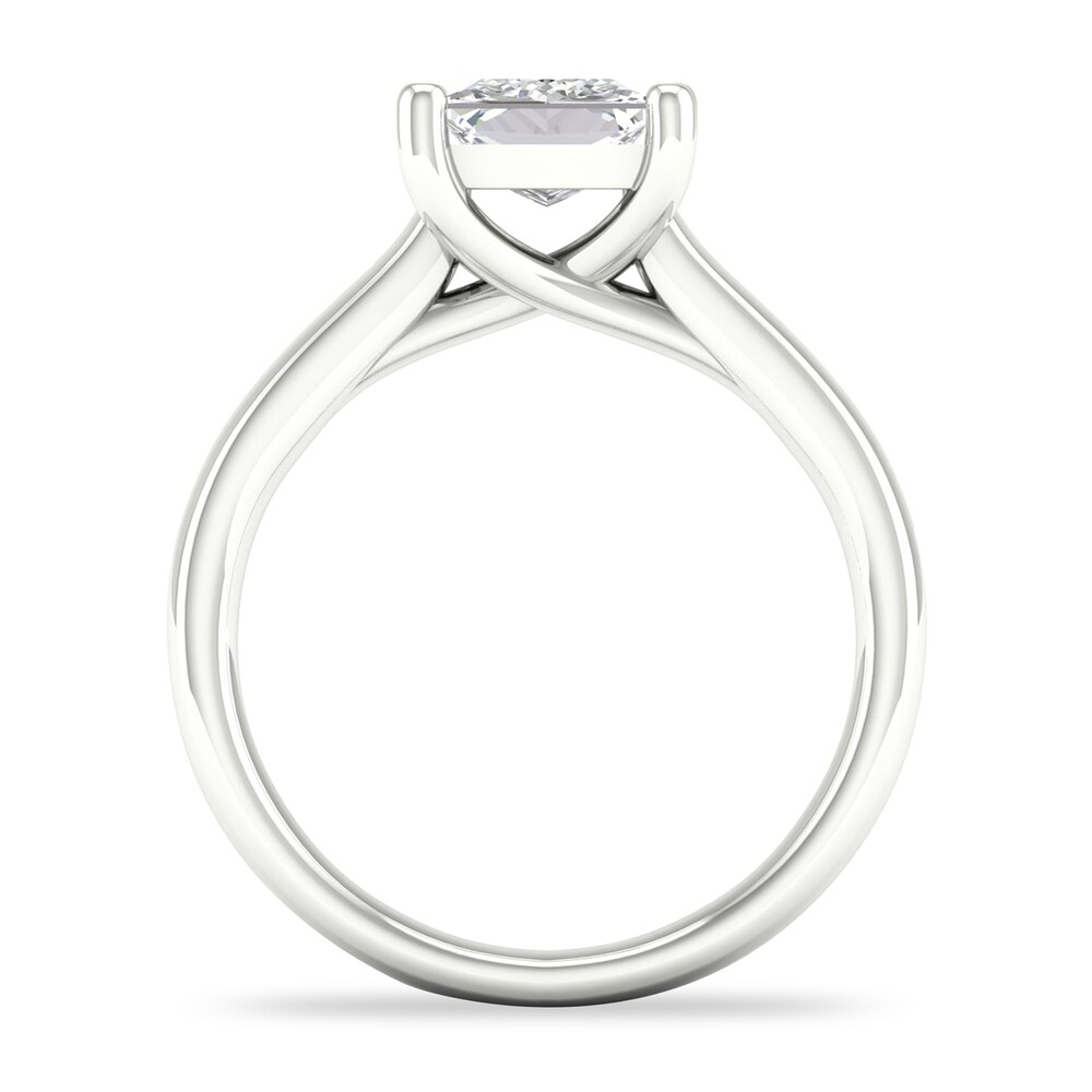 Diamond Solitaire Ring 2 ct tw Princess-cut 14K White Gold (SI2/I) oxDKbpCs