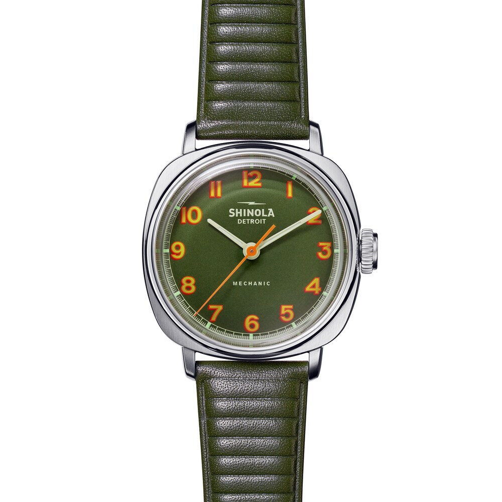 Shinola Mechanic 39mm Watch S0120250587 q5kZ6mc5