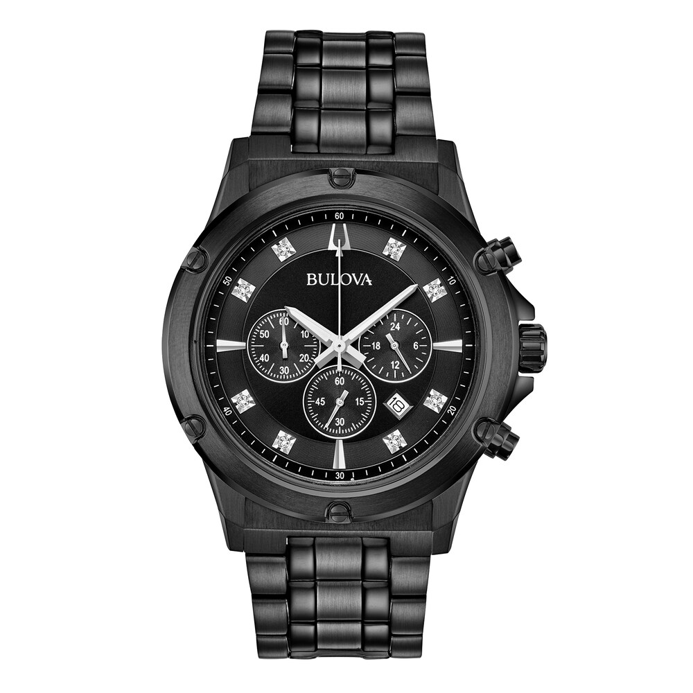 Bulova Men\'s Chronograph Box Set 98K105 qvuv0wK6