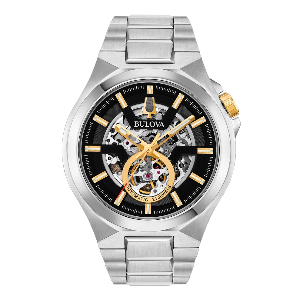 Bulova Maquina Automatic Men's Watch 98A224 rFZ8t8ez