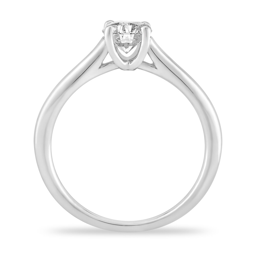 Diamond Solitaire Engagement Ring 3/4 ct tw Round-cut 14K White Gold (I2/I) rMhoSkHT