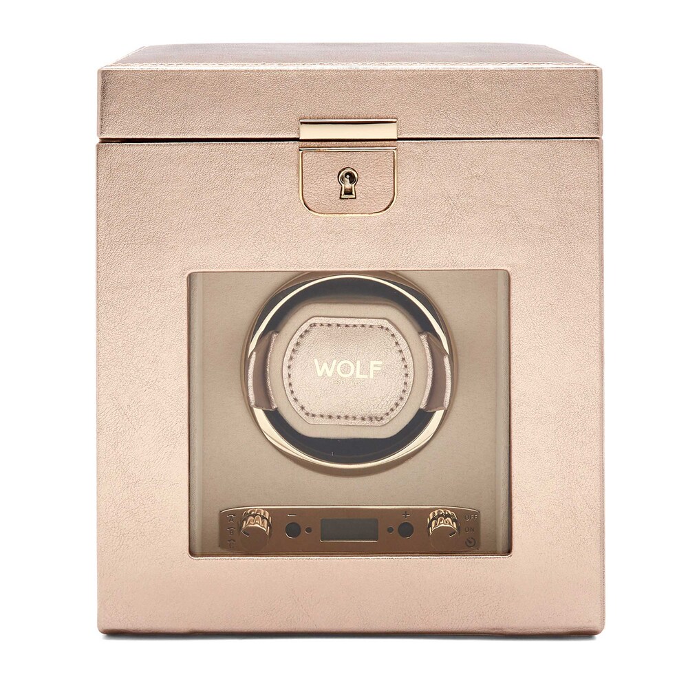 WOLF Palermo Single Watch Winder with Storage rPyKfQr5