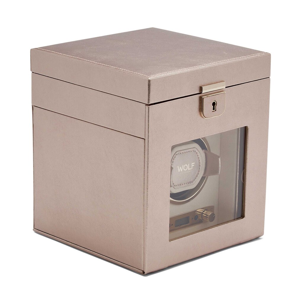 WOLF Palermo Single Watch Winder with Storage rPyKfQr5