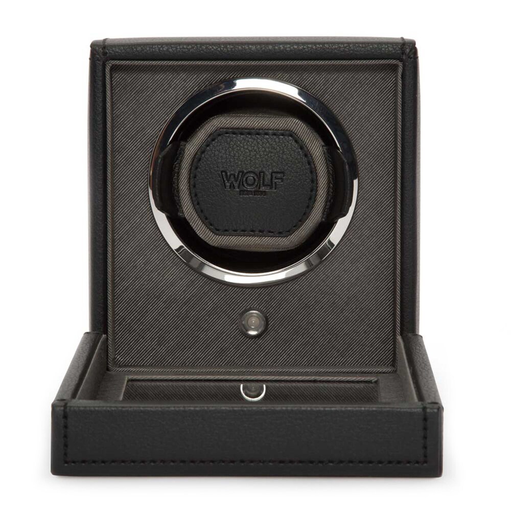 WOLF Cub Single Watch Winder with Cover s9SEFx2W