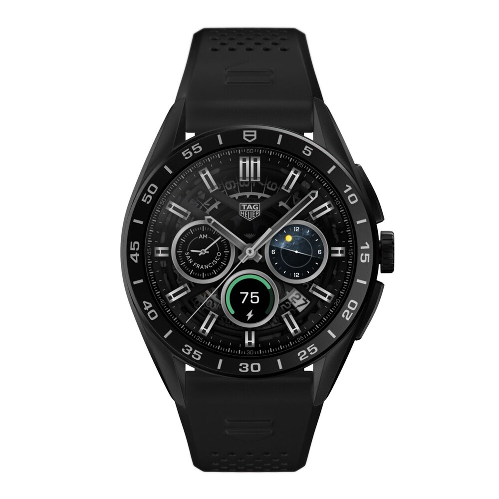 TAG Heuer CONNECTED Titanium Men's Watch SBR8A80.BT6261 sULKUXBg