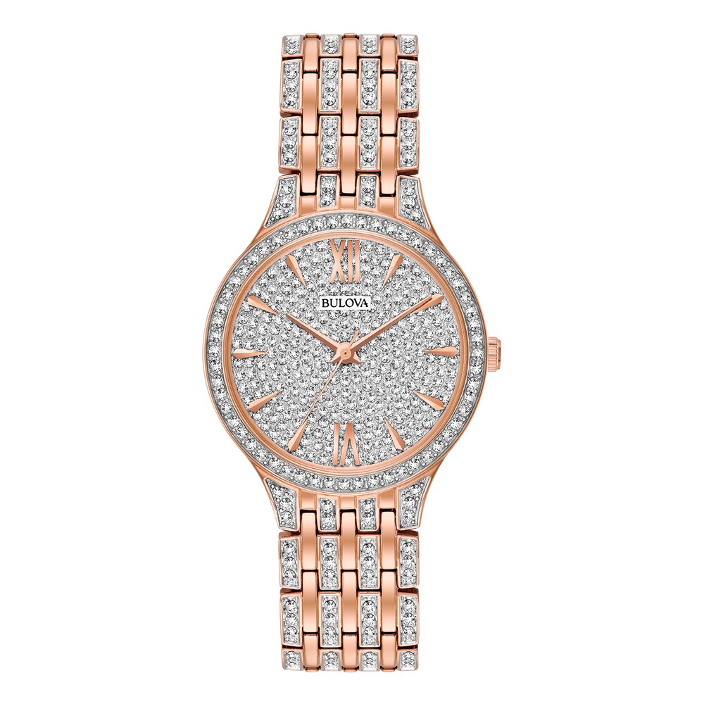 Bulova Women's Watch Crystals Collection 98L235 sWr7onwf