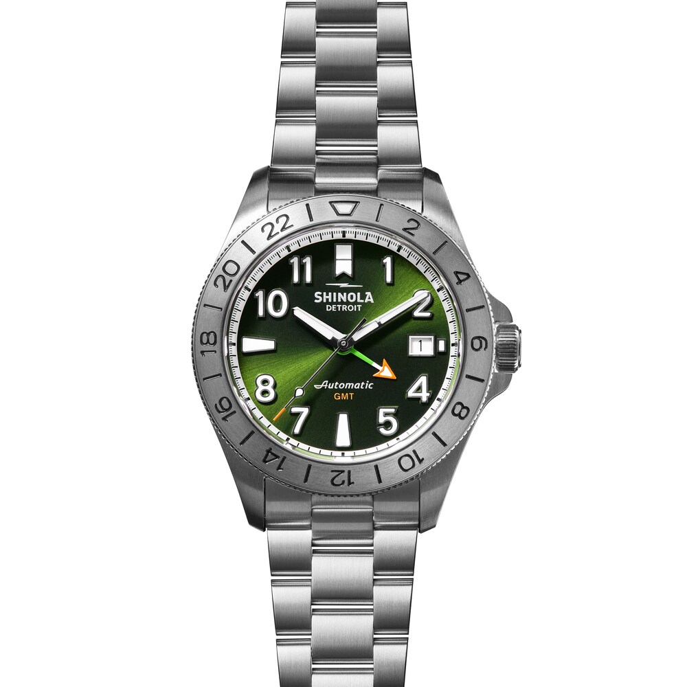 Shinola Monster GMT Automatic Men's Watch S0120250980 scSNYZiG