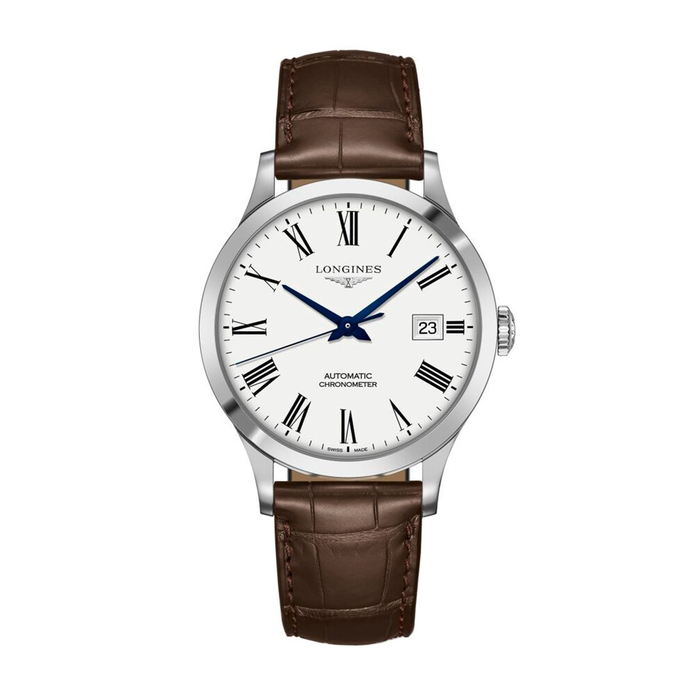 Longines Record Men's Automatic Chronometer Watch L28214112 tOy9I3OZ