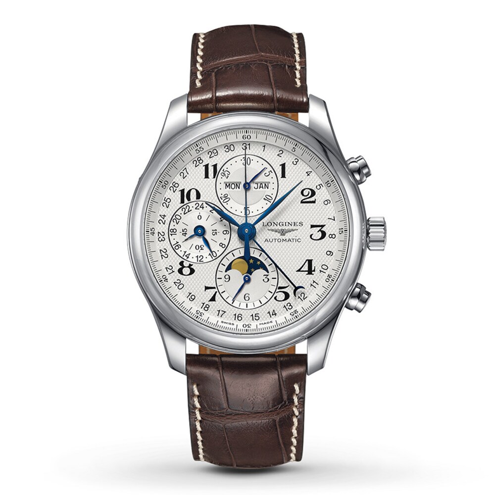 Longines Men's Watch Master Chronograph L27734783 tkkMynE5