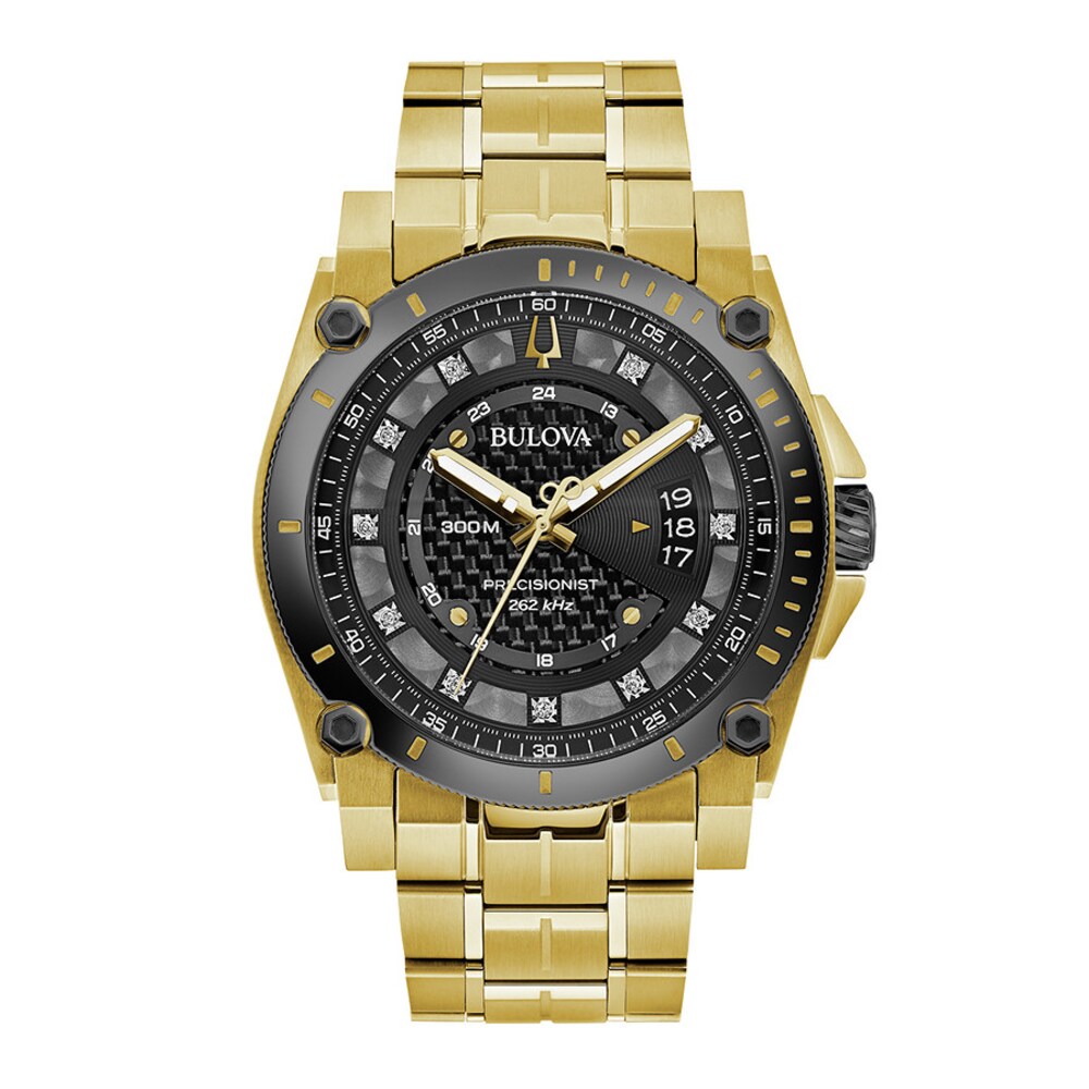 Bulova Precisionist Men\'s Watch 98D156 tyhz3l7k