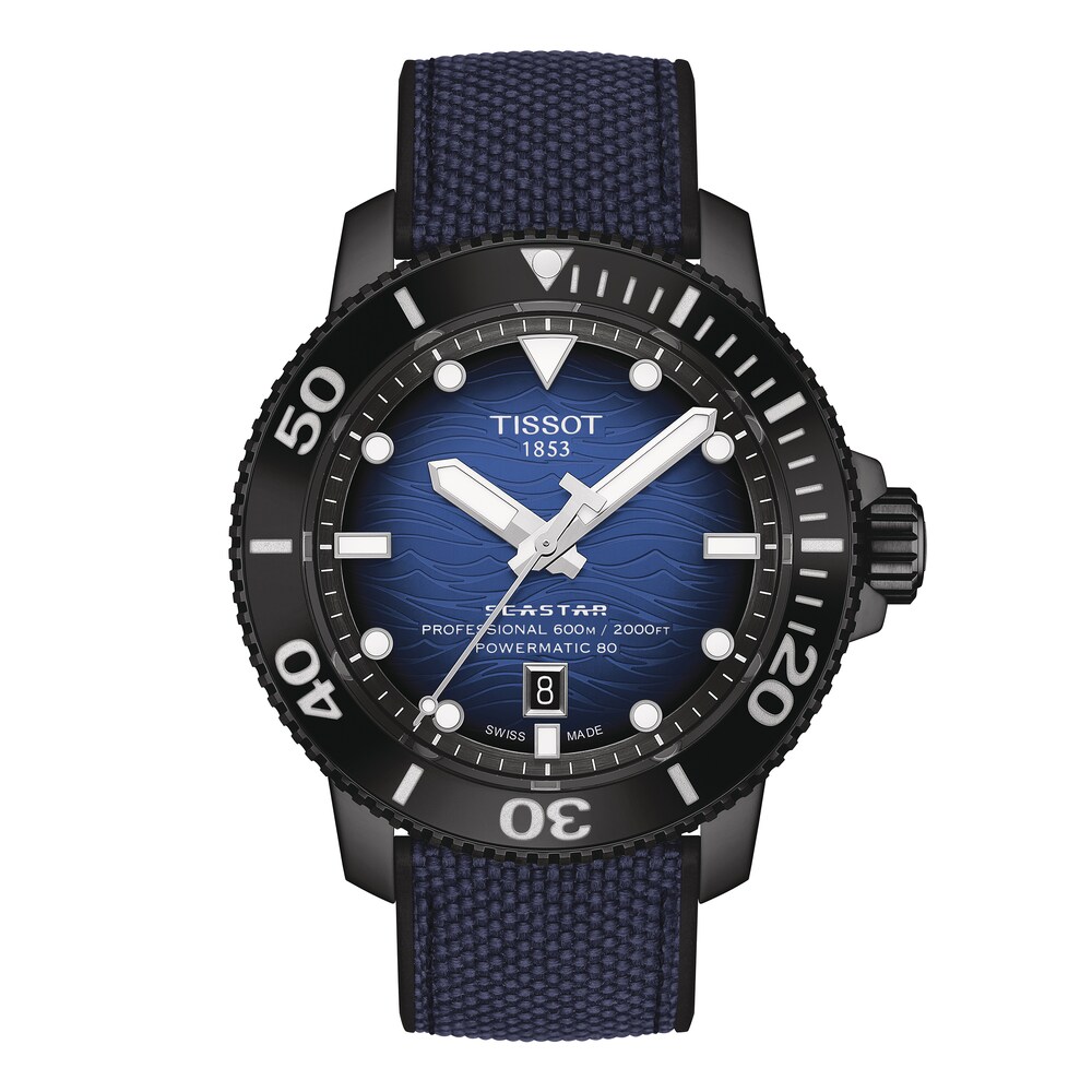 Tissot Seastar 2000 Professional Powermatic 80 Men's Watch uXD0Vs9p