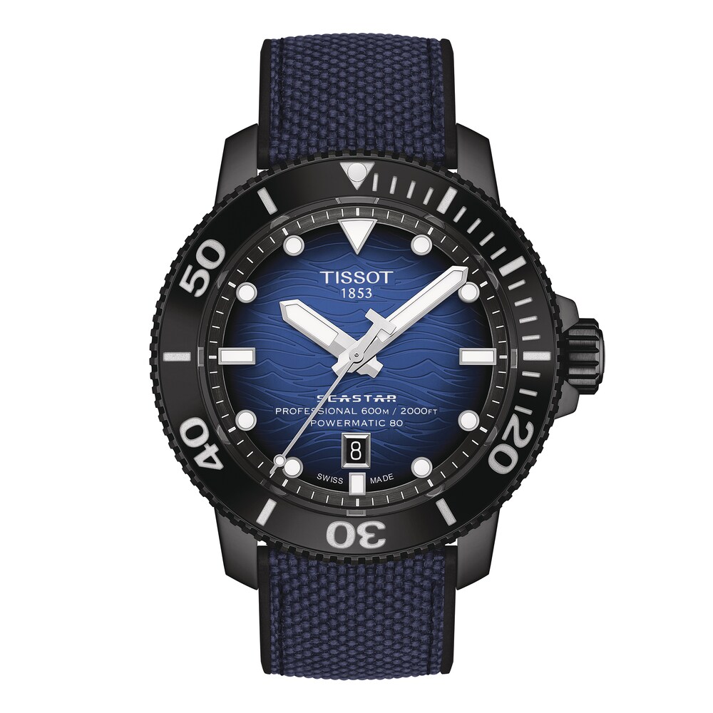 Tissot Seastar 2000 Professional Powermatic 80 Men\'s Watch uXD0Vs9p