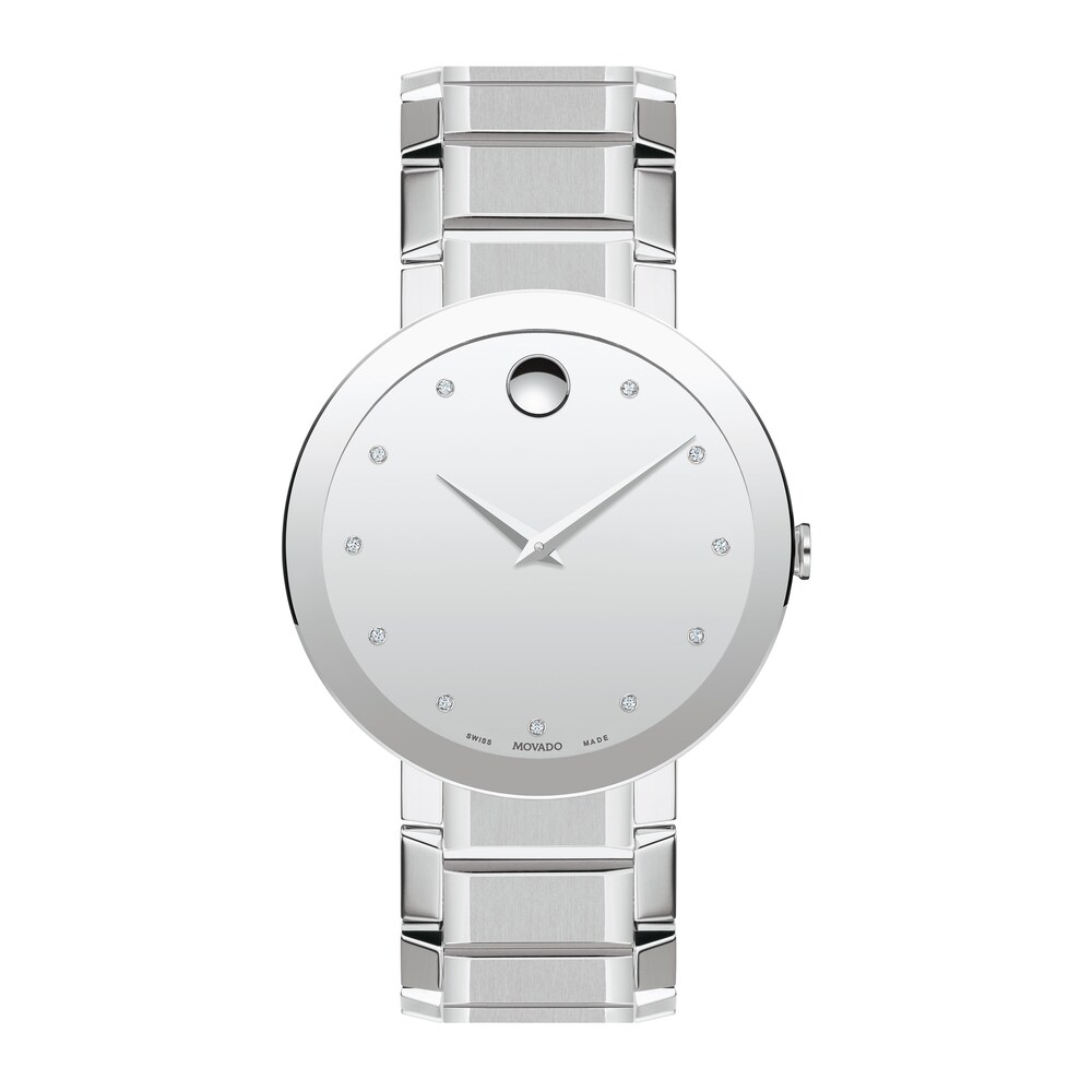 Movado Sapphire Men's Watch 0607587 wKVQGcdo