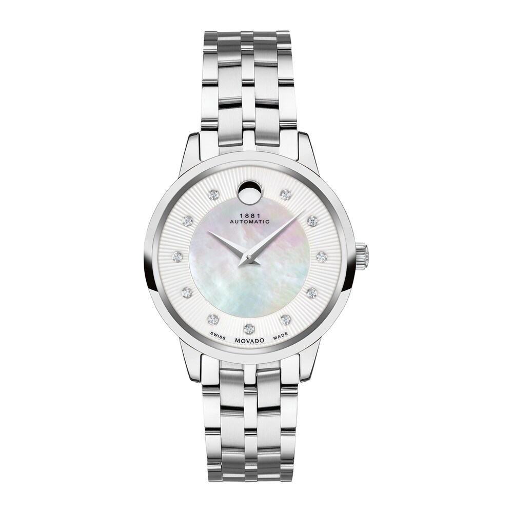 Movado 1881 Automatic Women's Watch 0607486M xJcPw88g