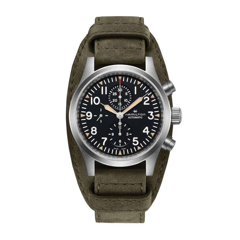 Hamilton Khaki Field Auto Chronograph Watch H71706830 xxWigUsu