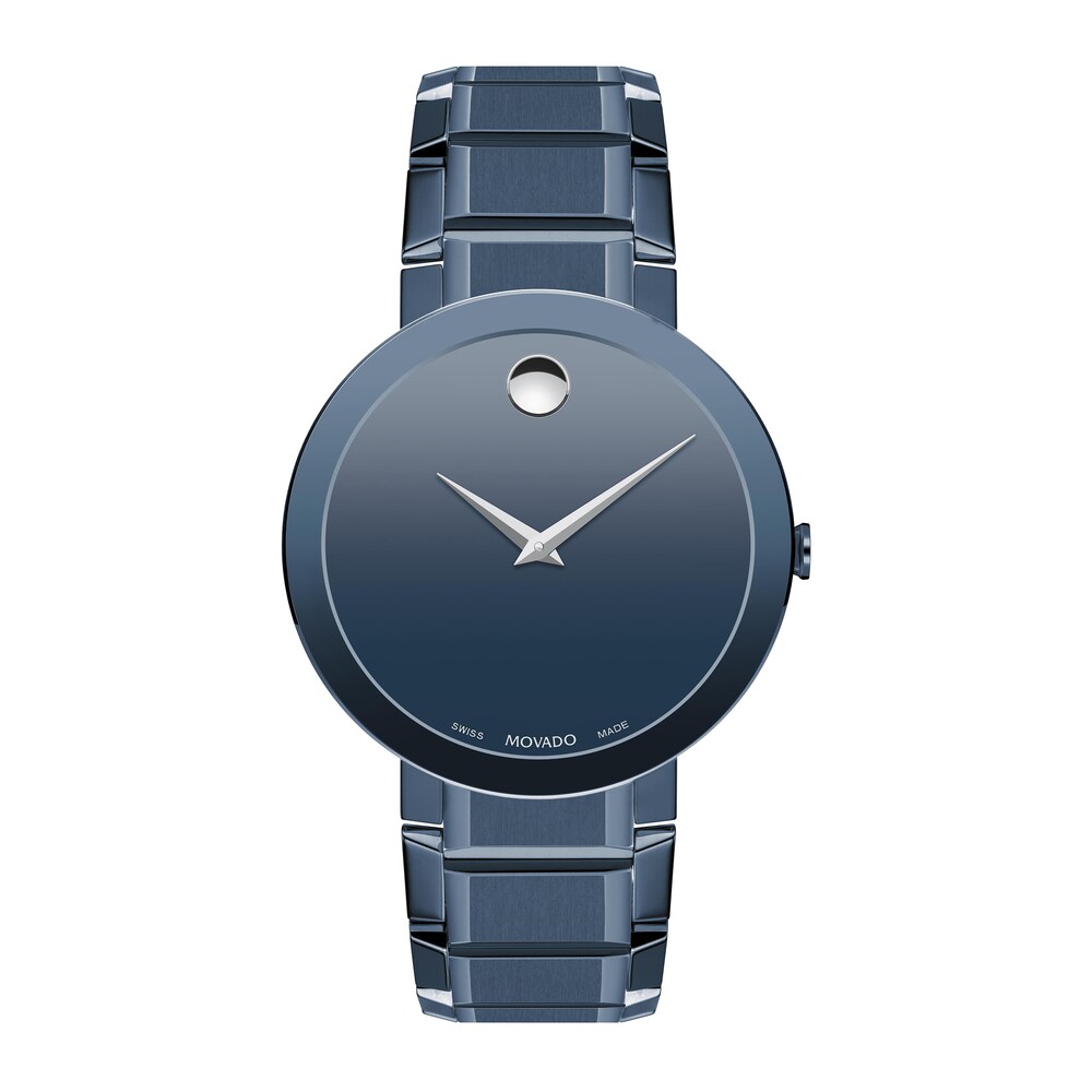Movado Sapphire Men\'s Stainless Steel Watch 0607556 ylpfKMlG